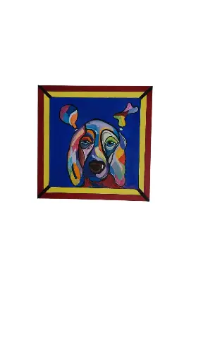 Toile coton 30x30 - Intuition 