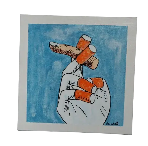 Entoilé 25x25 - Moralité